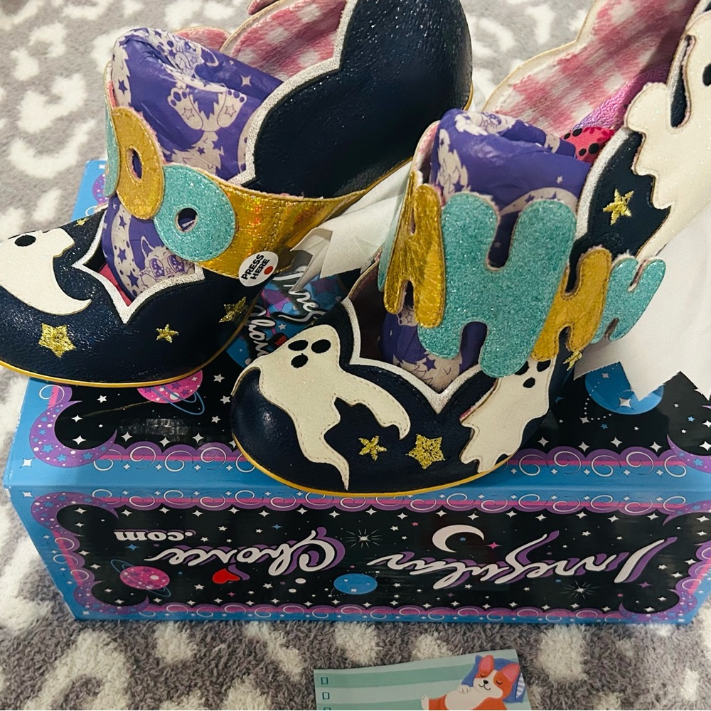 Irregular choice ectoplasmic heels